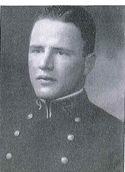 Photo of Captain Otis J. Earle copied from page 140 of the 1930 edition of the U.S. Naval Academy yearbook 'Lucky Bag'.