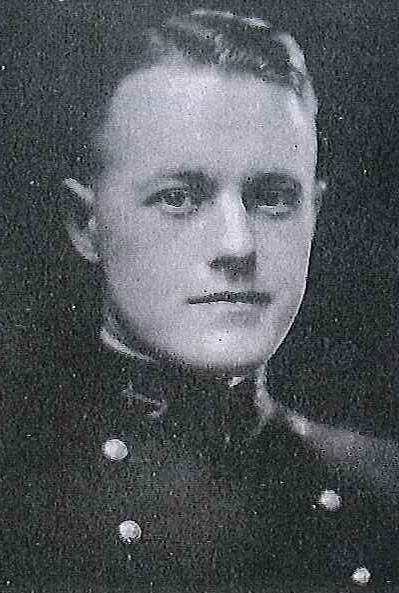 Photo of Captain Frederick John Eckhoff copied from page 290 of the 1922 edition of the U.S. Naval Academy yearbook 'Lucky Bag'.