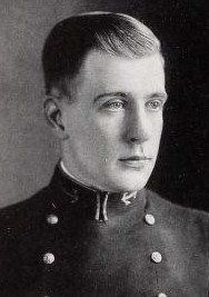 Photo of Captain Edward M. Fagan copied from the 1934 edition of the U.S. Naval Academy yearbook 'Lucky Bag'.