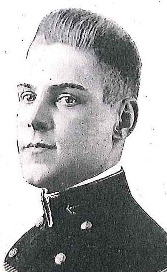 Photo of Rear Admiral Carl K. Fink copied from page 241 of the 1918 edition of the U.S. Naval Academy yearbook 'Lucky Bag'.