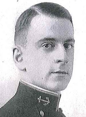 Photo of Rear Admiral Harold Carlton Fitz copied from the 1919 edition of the U.S. Naval Academy yearbook 'Lucky Bag'.