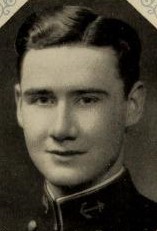 Photo of Captain Arthur I. Flaherty copied from the 1931 edition of the U.S. Naval Academy yearbook 'Lucky Bag'.