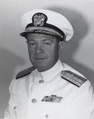 Rear Admiral M.F.D. Flaherty, official US Navy photograph, 1959. Washington, DC Naval History and Heritage Command, Photographic Section.