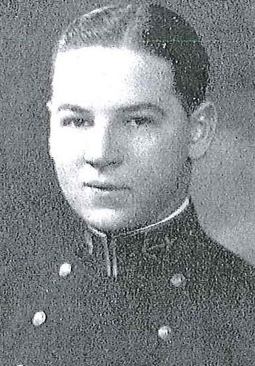 Photo of Captain John F. Flynn copied from the 1930 edition of the U.S. Naval Academy yearbook 'Lucky Bag'.