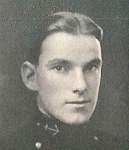 Photo of Captain Francis X. Forest copied from page 524 of the 1926 edition of the U.S. Naval Academy yearbook 'Lucky Bag'.
