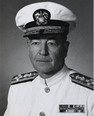 Official Navy photograph of Admiral Alfred G. Ward, 22 March 1965, Naval History and Heritage Command, Photographic Section # 71632.