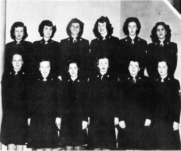 WAVES Personnel Section group photo