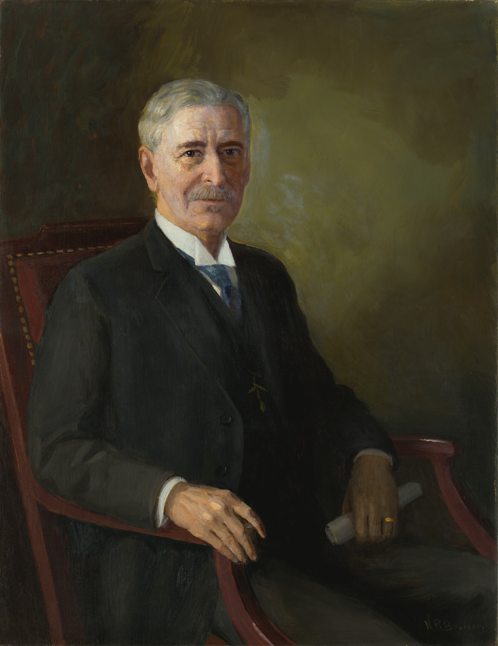 Portrait of Secretary of the Navy Claude Augustus Swanson