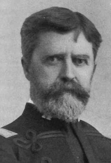 A picture General Thomas M. Anderson who was in charge of the first military expedition to the Philippines.