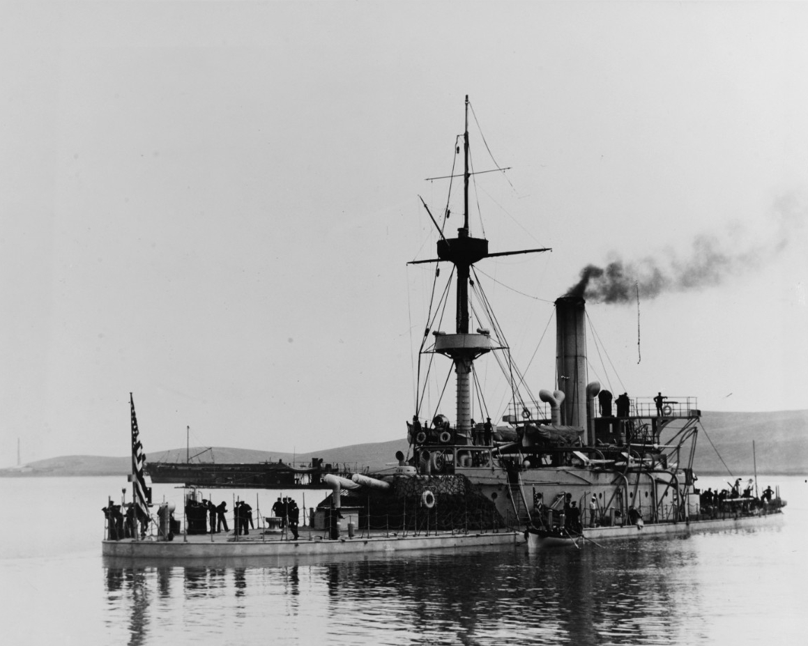 A picture of the monitor USS Monadnock.