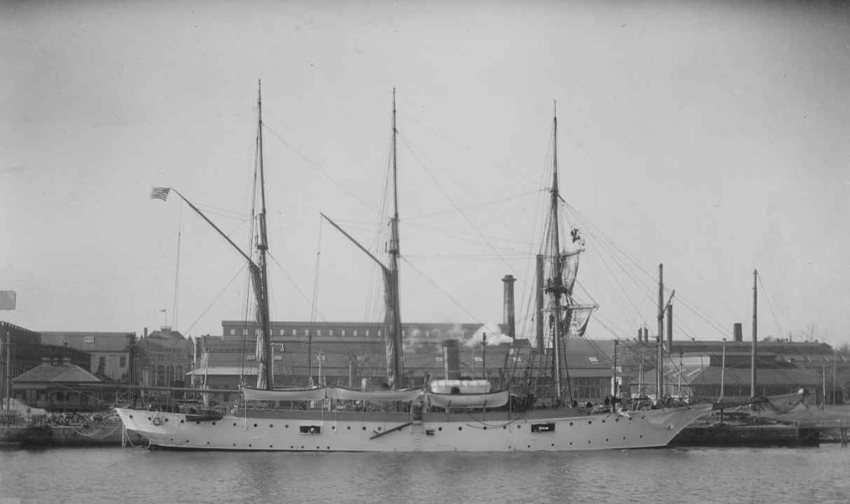 A picture of the USS Annapolis docked at the Norfolk Navy Yard.