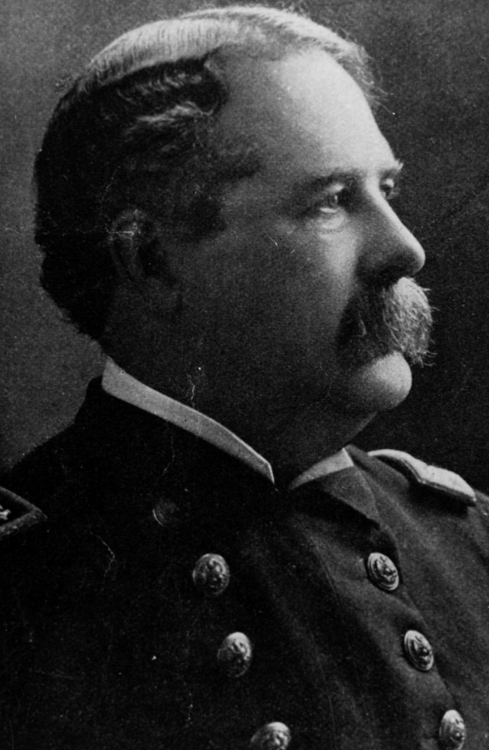 A picture Captain Charles E. Clark who was the commander of the Oregon.