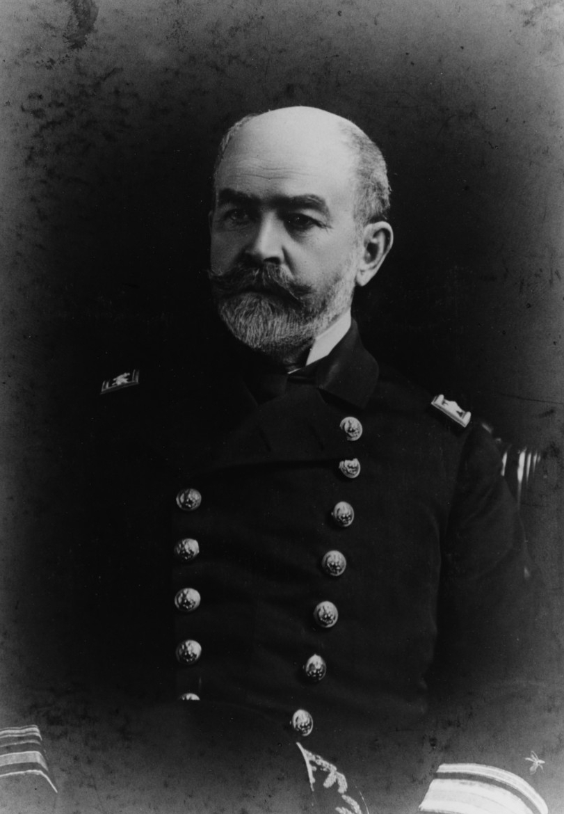 A picture of Commodore George C. Remey who was in charge of naval logistics in the West Indies.
