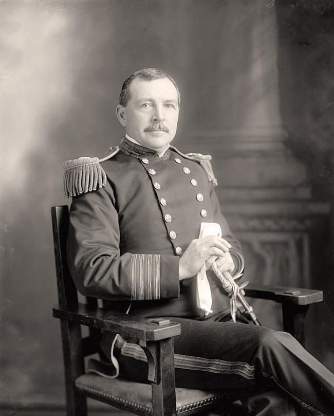 A photograph of Capt. Philip R. Alger who was the Navy's foremost expert in explosives.