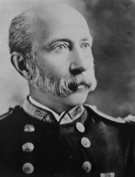 A picture of William K. Van Reypen who was the surgeon general (chief of the Bureau of Medicine and Surgery) of the US Navy during the Spanish-American War.