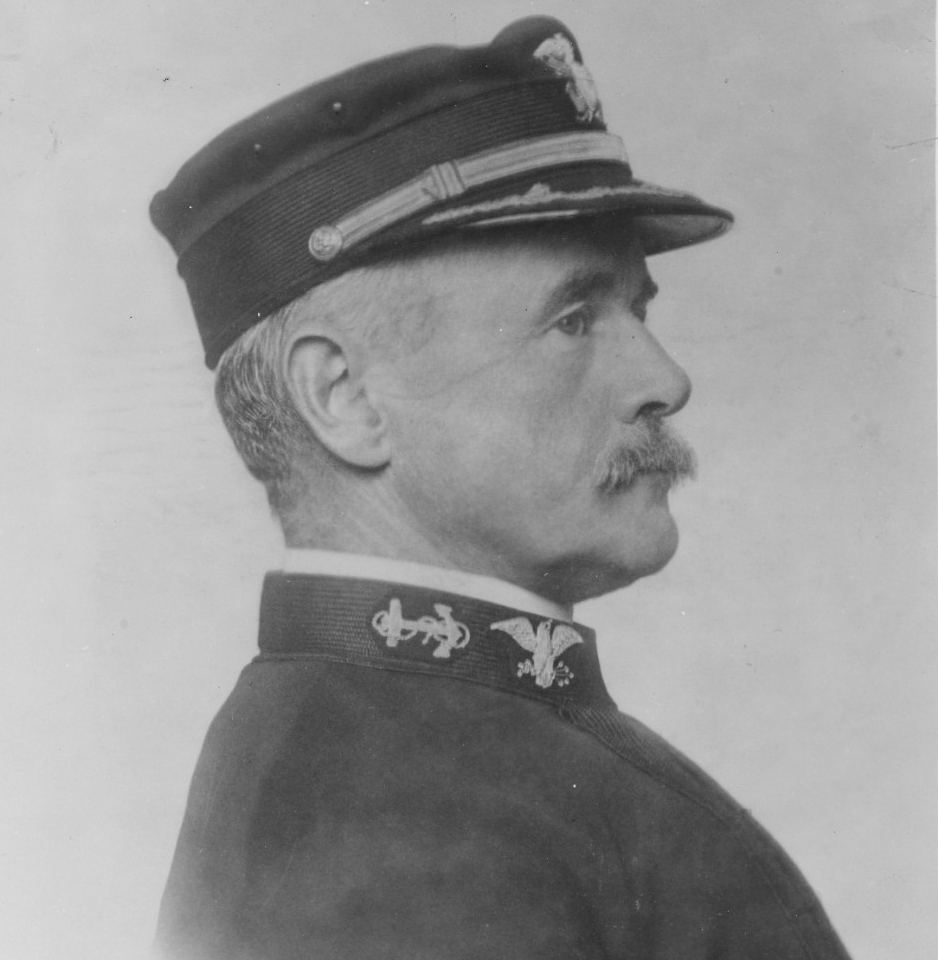 A picture of Capt. Henry C. Taylor who was president of the Naval War College (1893-1896) and contributed to the writing of the Spanish-American War plans.
