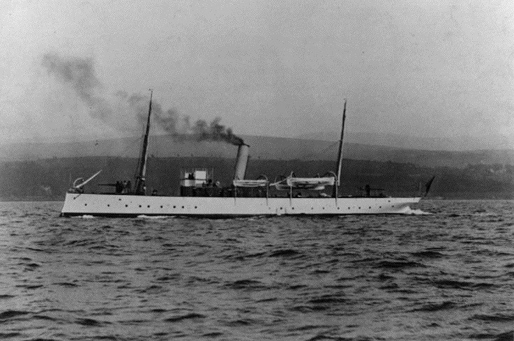 A picture of the Spanish gunboat Pizarro which was at the Battle of Cardenas Bay.