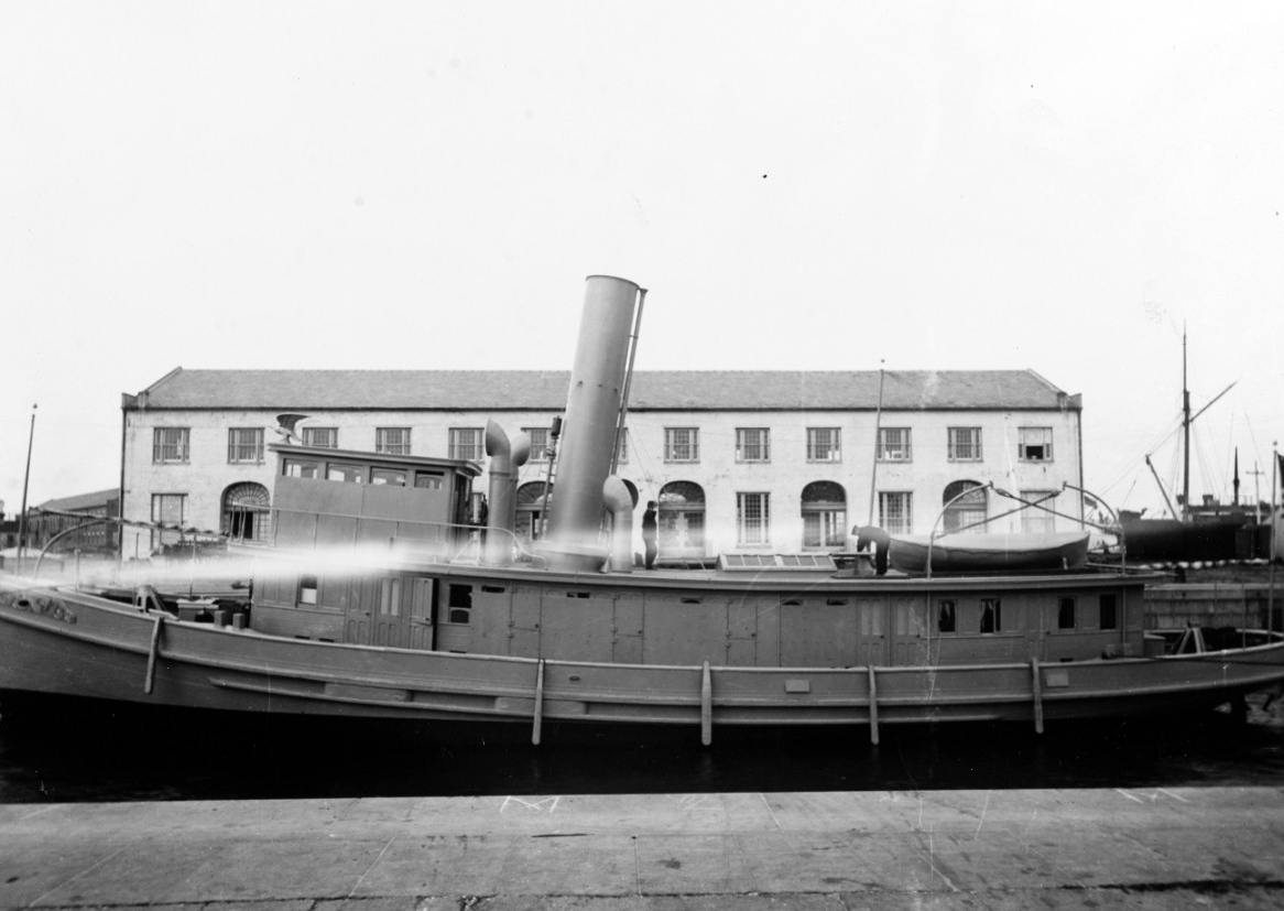A picture of the U.S. Revenue Cutter Hudson, the ship that rescued the Winslow at the Battle of Cardenas Bay.