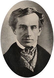 A picture of Samuel F. B. Morse who was the most noted inventor of the telegraph.