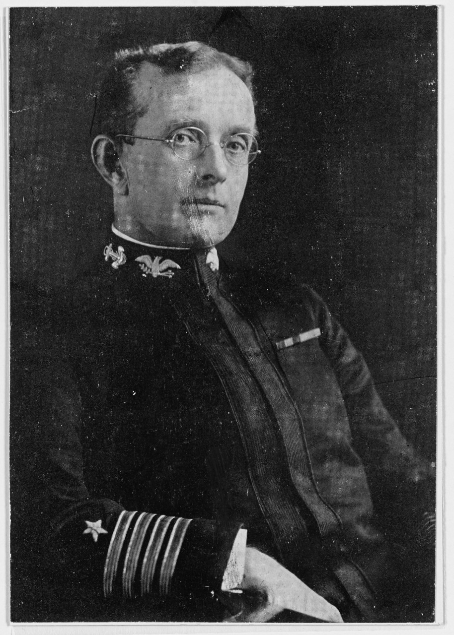 Photograph of Capt. Schofield seated in uniform