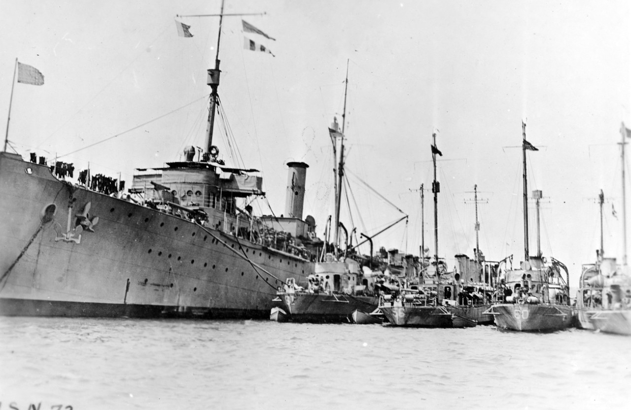 Destroyer Tender no. 2, Melville, and the U.S. destroyer force at Queenstown, Ireland