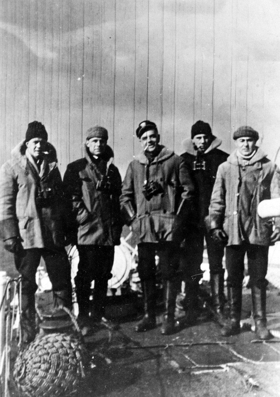 Photograph of Fanning's officers