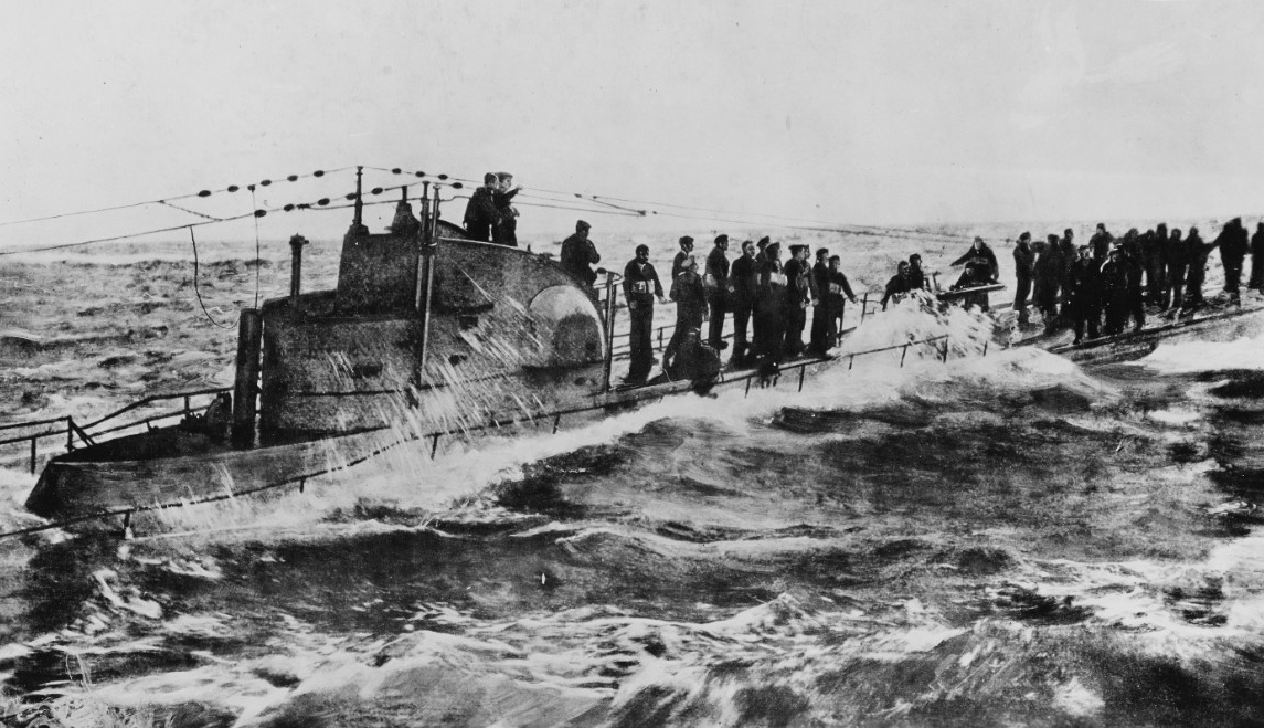 U-58 Surrendering to Fanning