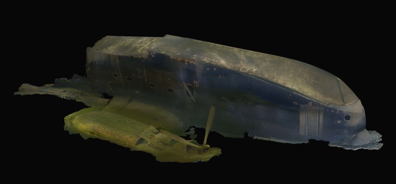 Screen Shot of 3D model of PBM-5 BuNo 59172 